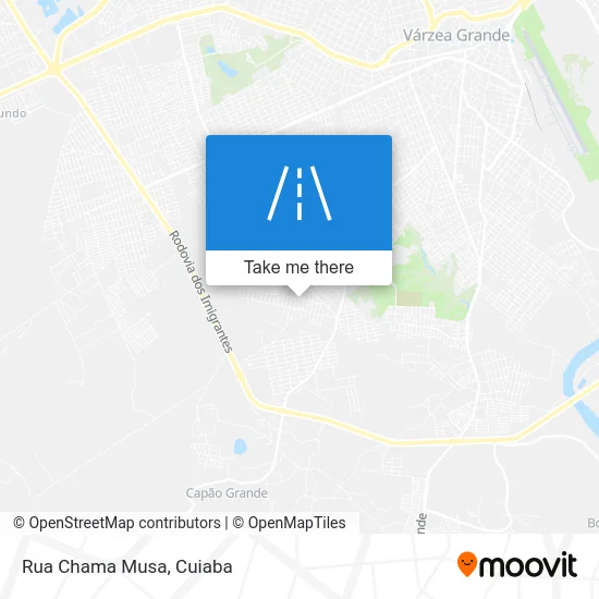 Rua Chama Musa map
