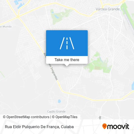 Rua Eldir Pulquerio De França map