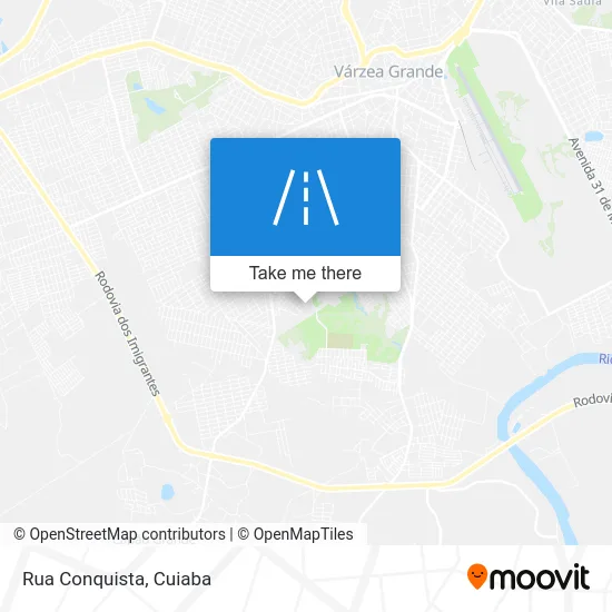 Rua Conquista map