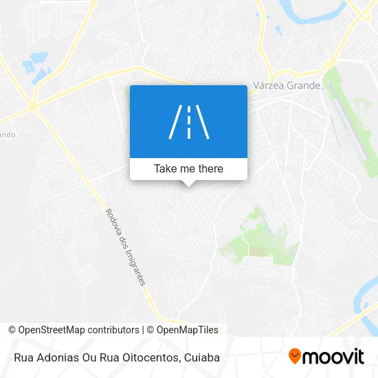 Rua Adonias Ou Rua Oitocentos map
