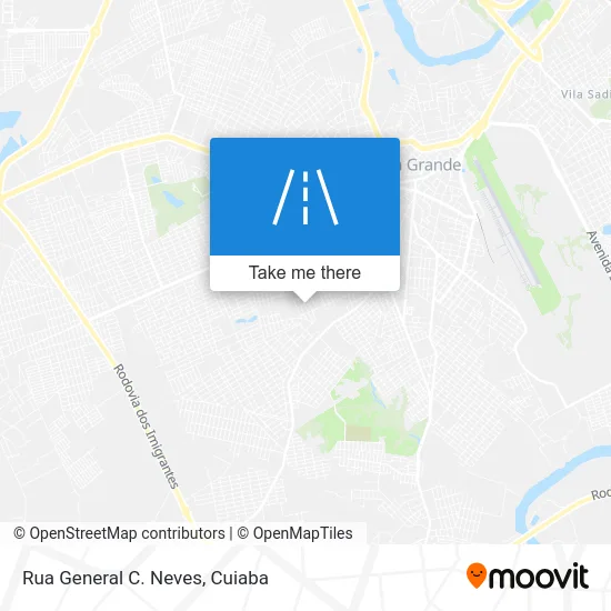Rua General C. Neves map