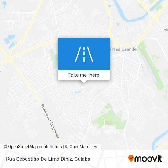 Rua Sebastião De Lima Diniz map