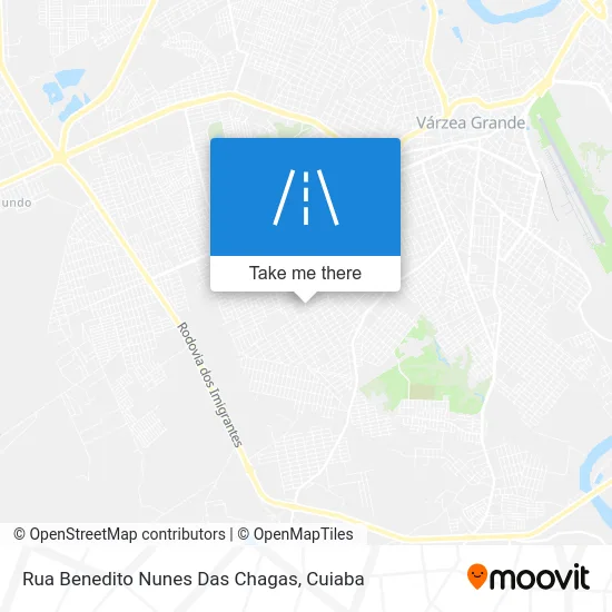 Rua Benedito Nunes Das Chagas map