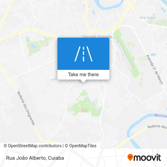 Rua João Alberto map