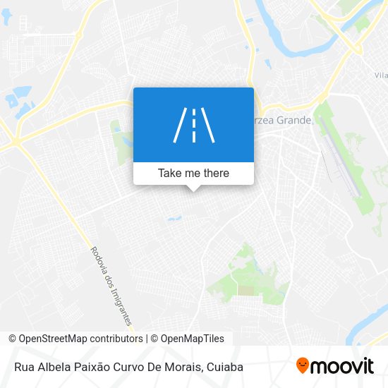 Rua Albela Paixão Curvo De Morais map