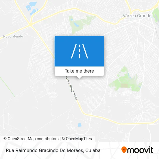 Rua Raimundo Gracindo De Moraes map