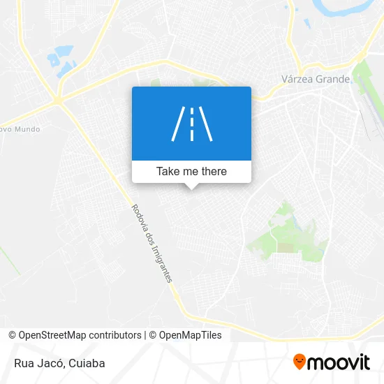 Rua Jacó map