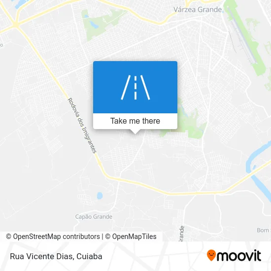 Rua Vicente Dias map