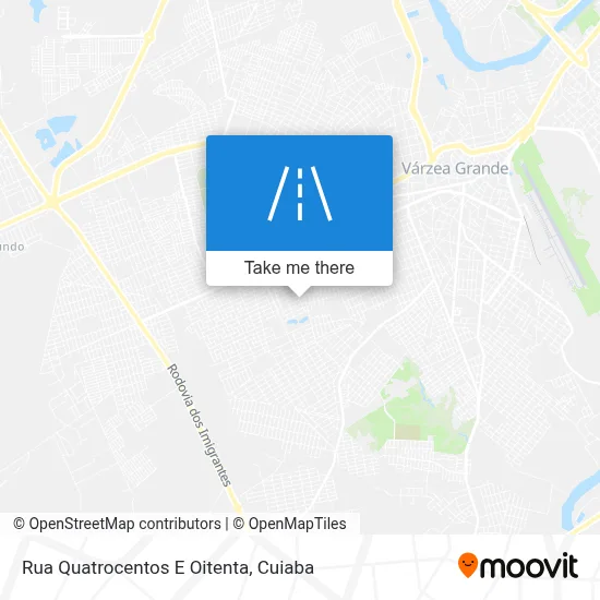 Rua Quatrocentos E Oitenta map