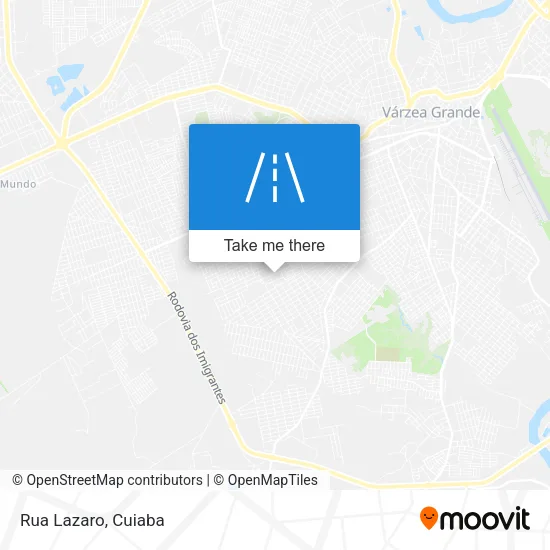 Rua Lazaro map