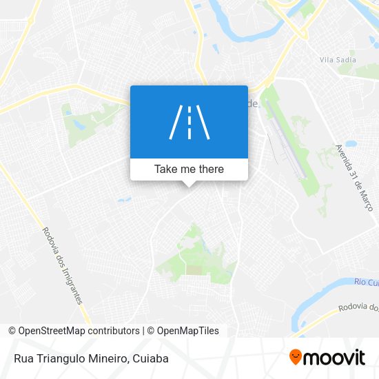Rua Triangulo Mineiro map