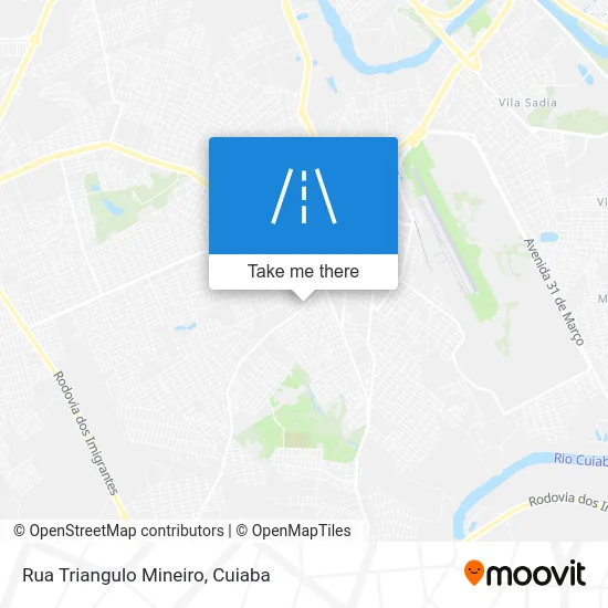 Rua Triangulo Mineiro map