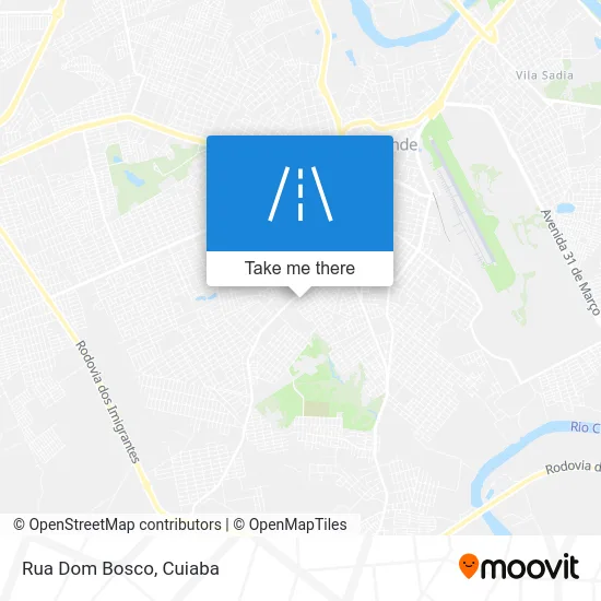 Rua Dom Bosco map