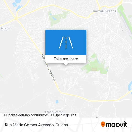 Rua Maria Gomes Azevedo map