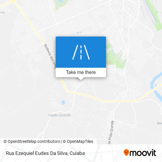 Mapa Rua Ezequiel Eudes Da Silva