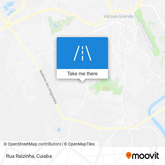 Mapa Rua Raizinha