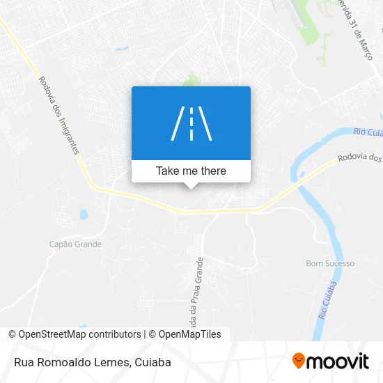 Rua Romoaldo Lemes map