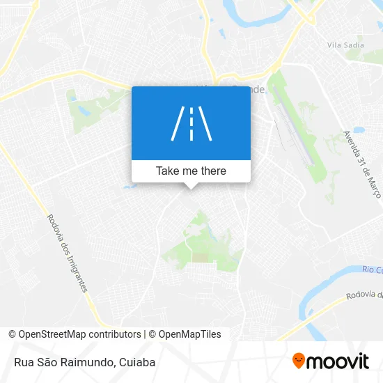 Rua São Raimundo map