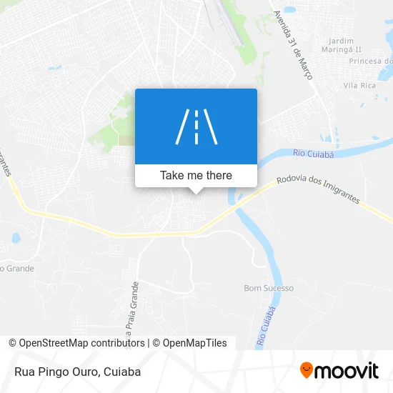 Rua Pingo Ouro map
