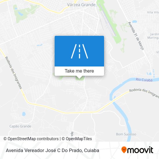 Avenida Vereador José C Do Prado map