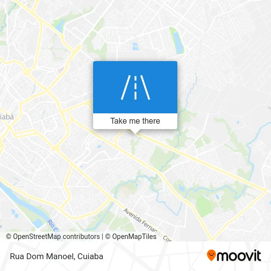 Rua Dom Manoel map
