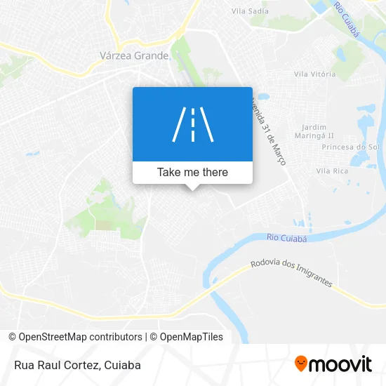 Rua Raul Cortez map