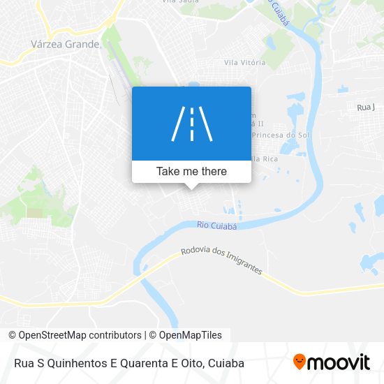 Rua S Quinhentos E Quarenta E Oito map