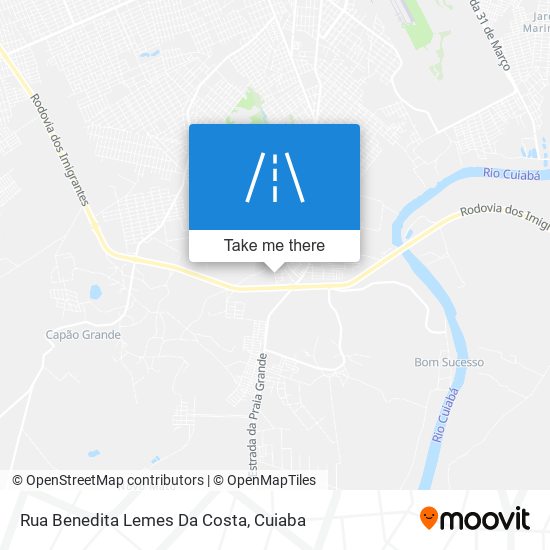 Rua Benedita Lemes Da Costa map