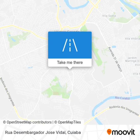Rua Desembargador Jose Vidal map