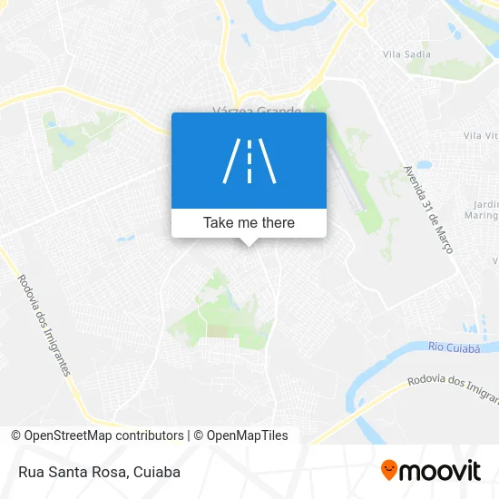 Rua Santa Rosa map