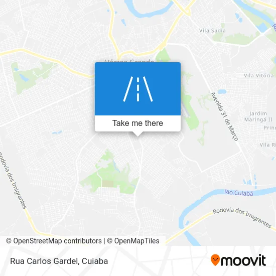 Rua Carlos Gardel map