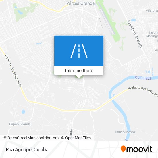 Rua Aguape map