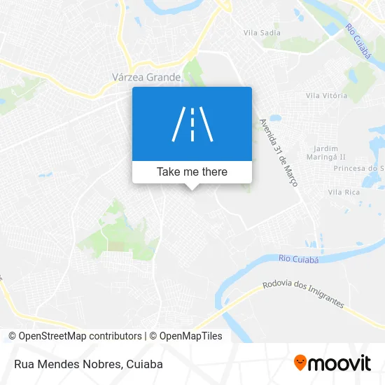 Rua Mendes Nobres map
