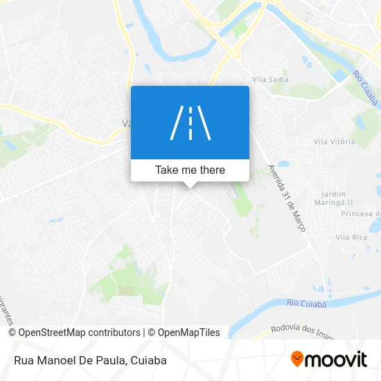 Rua Manoel De Paula map