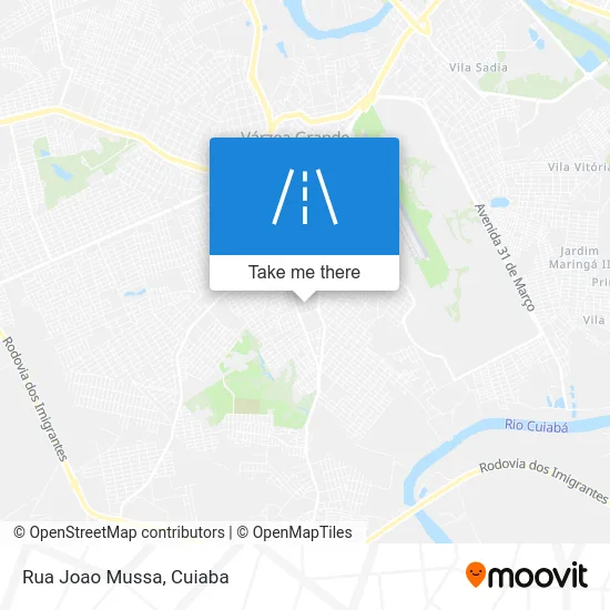 Rua Joao Mussa map