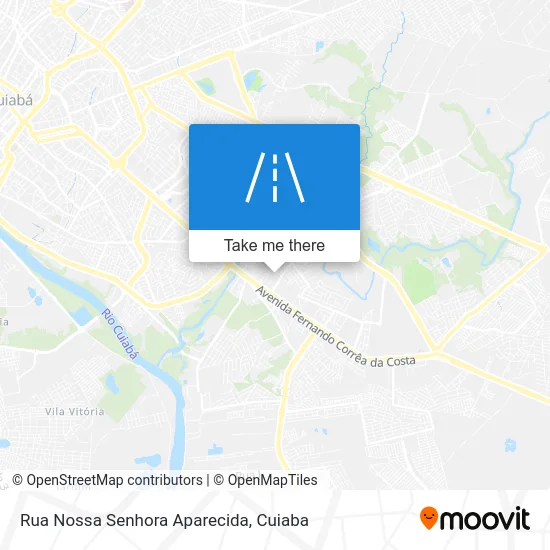 Rua Nossa Senhora Aparecida map