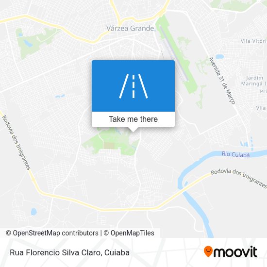 Rua Florencio Silva Claro map