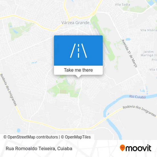 Rua Romoaldo Teixeira map