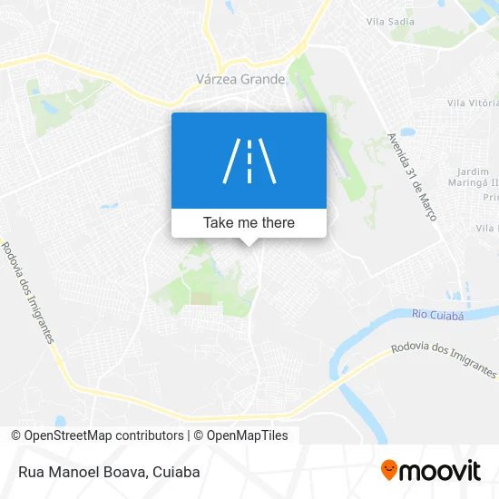 Rua Manoel Boava map