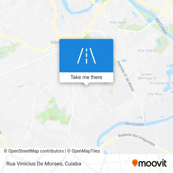 Rua Vinicius De Moraes map