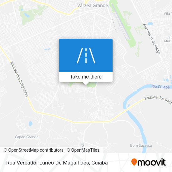 Rua Vereador Lurico De Magalhães map