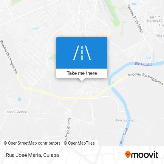 Rua José Maria map