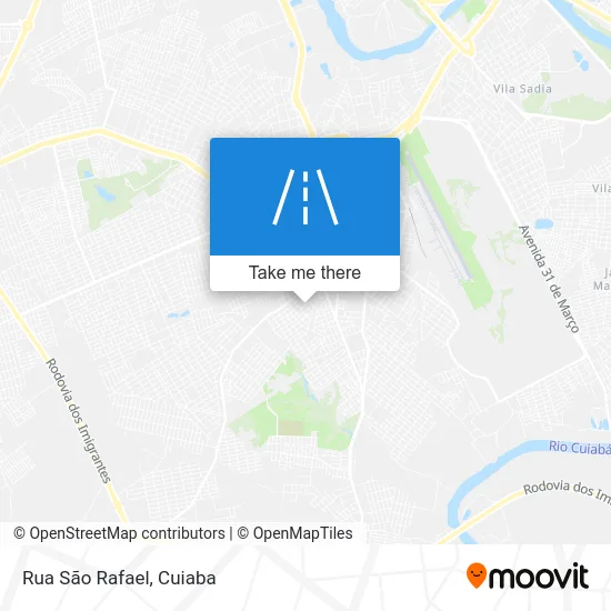 Rua São Rafael map