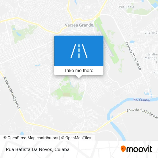 Rua Batista Da Neves map