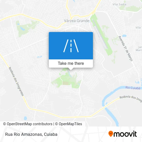 Rua Rio Amazonas map