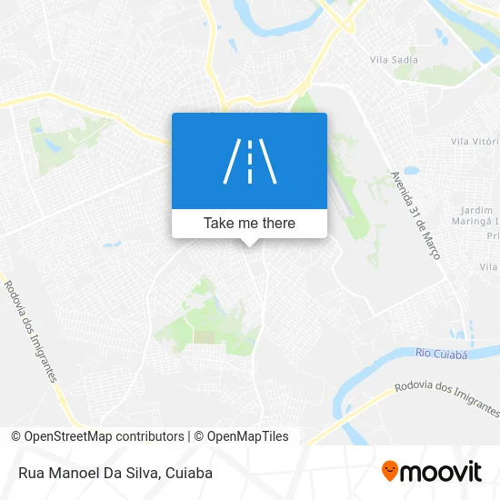 Rua Manoel Da Silva map