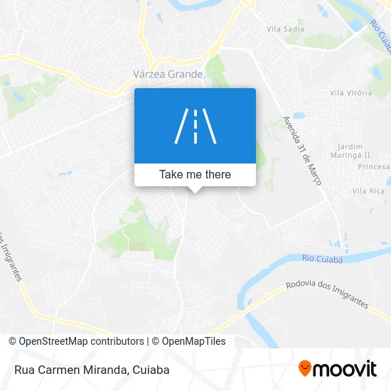 Rua Carmen Miranda map