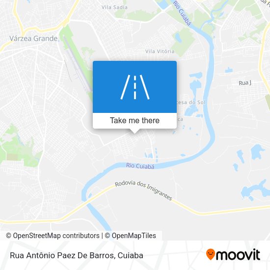 Rua Antônio Paez De Barros map