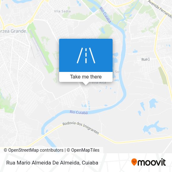 Rua Mario Almeida De Almeida map