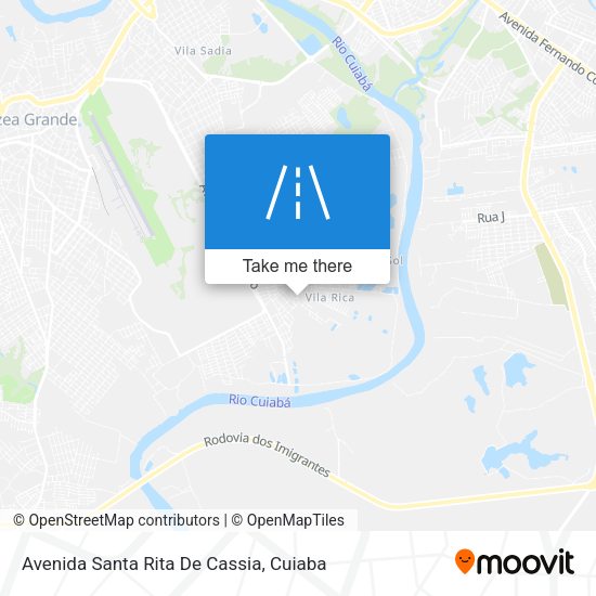 Avenida Santa Rita De Cassia map